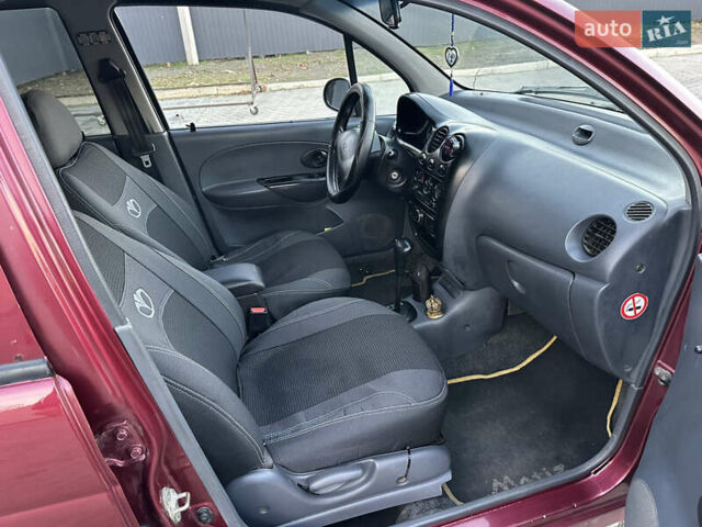 Красный Дэу Матиз, объемом двигателя 0.8 л и пробегом 155 тыс. км за 2800 $, фото 7 на Automoto.ua