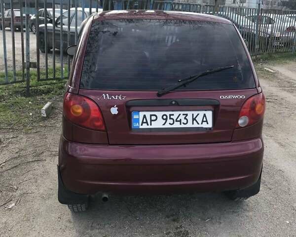 Красный Дэу Матиз, объемом двигателя 0.8 л и пробегом 162 тыс. км за 2500 $, фото 13 на Automoto.ua