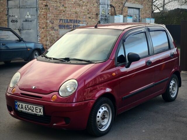 Красный Дэу Матиз, объемом двигателя 0.8 л и пробегом 163 тыс. км за 2800 $, фото 2 на Automoto.ua