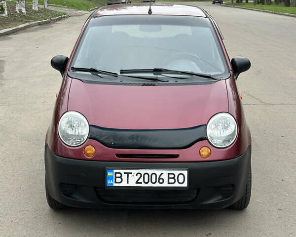 Красный Дэу Матиз, объемом двигателя 0.8 л и пробегом 155 тыс. км за 2800 $, фото 6 на Automoto.ua