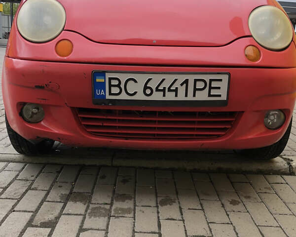 Красный Дэу Матиз, объемом двигателя 0.8 л и пробегом 135 тыс. км за 2200 $, фото 4 на Automoto.ua
