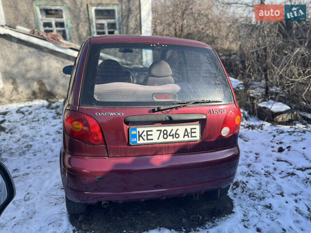 Червоний Деу Матіз, об'ємом двигуна 0.8 л та пробігом 183 тис. км за 1600 $, фото 1 на Automoto.ua