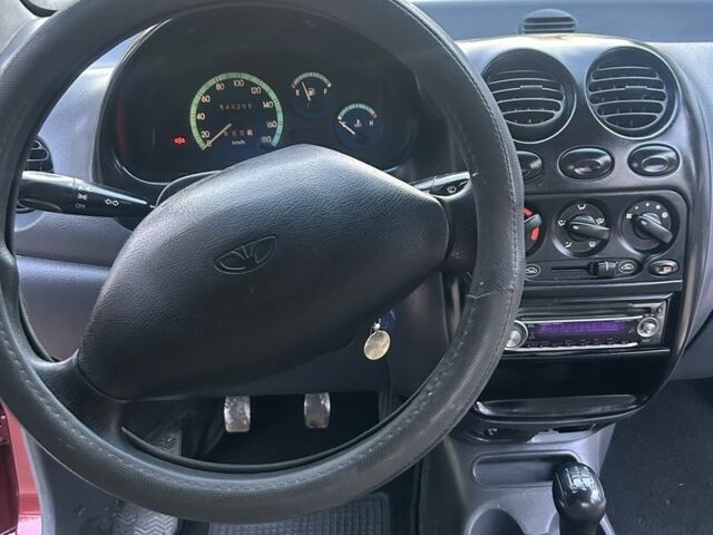 Красный Дэу Матиз, объемом двигателя 0.8 л и пробегом 3 тыс. км за 2300 $, фото 15 на Automoto.ua