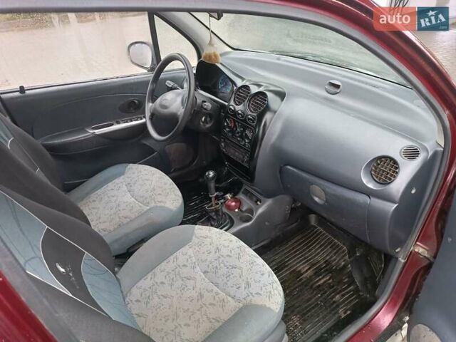 Дэу Матиз 2006 в Тульчине на Automoto.ua Красный Дэу Матиз, объемом двигателя 1 л и пробегом 160 тыс. км за 1350 $, фото 3 на Automoto.ua