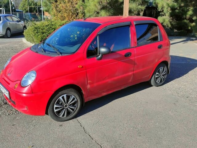 Червоний Деу Матіз, об'ємом двигуна 0.8 л та пробігом 160 тис. км за 2100 $, фото 4 на Automoto.ua