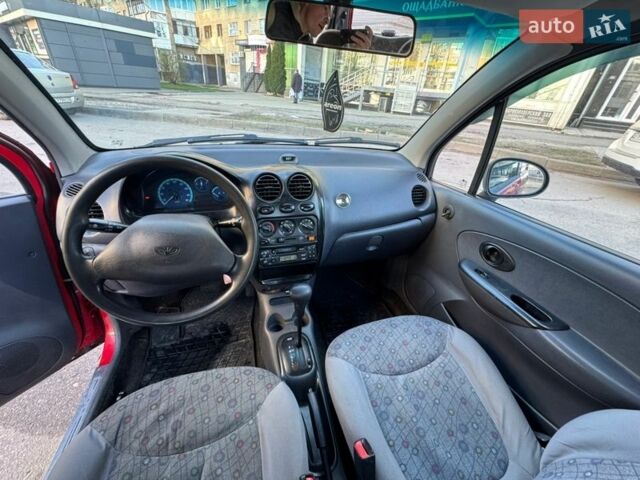 Красный Дэу Матиз, объемом двигателя 0.8 л и пробегом 106 тыс. км за 1850 $, фото 9 на Automoto.ua