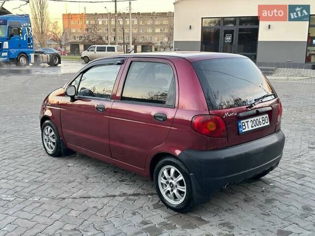Красный Дэу Матиз, объемом двигателя 0.8 л и пробегом 155 тыс. км за 2800 $, фото 7 на Automoto.ua