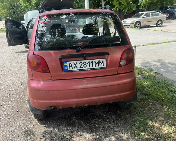 Червоний Деу Матіз, об'ємом двигуна 0.8 л та пробігом 150 тис. км за 2000 $, фото 2 на Automoto.ua