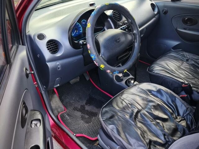 Красный Дэу Матиз, объемом двигателя 0.8 л и пробегом 163 тыс. км за 2800 $, фото 10 на Automoto.ua