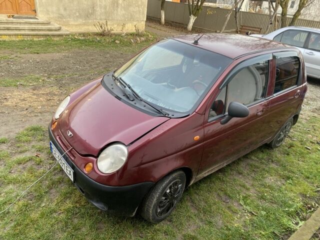 Красный Дэу Матиз, объемом двигателя 0.8 л и пробегом 3 тыс. км за 2000 $, фото 1 на Automoto.ua