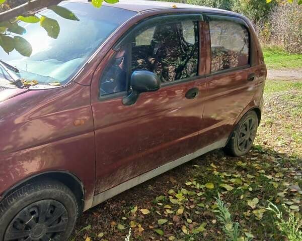 Червоний Деу Матіз, об'ємом двигуна 0.8 л та пробігом 192 тис. км за 2300 $, фото 3 на Automoto.ua