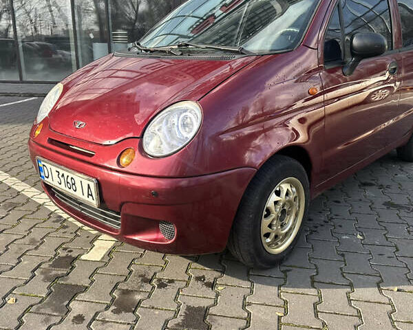 Красный Дэу Матиз, объемом двигателя 0.8 л и пробегом 175 тыс. км за 2850 $, фото 7 на Automoto.ua