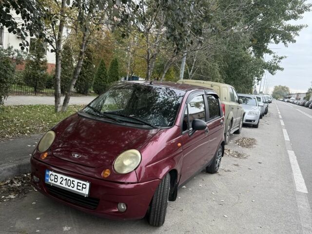 Червоний Деу Матіз, об'ємом двигуна 0.8 л та пробігом 145 тис. км за 2350 $, фото 3 на Automoto.ua
