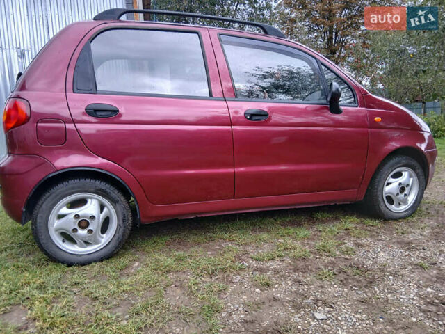 Червоний Деу Матіз, об'ємом двигуна 0.8 л та пробігом 156 тис. км за 3200 $, фото 5 на Automoto.ua