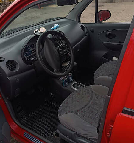 Красный Дэу Матиз, объемом двигателя 0.8 л и пробегом 95 тыс. км за 2499 $, фото 7 на Automoto.ua