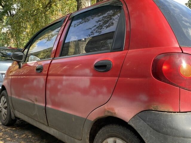Червоний Деу Матіз, об'ємом двигуна 0.8 л та пробігом 122 тис. км за 900 $, фото 2 на Automoto.ua