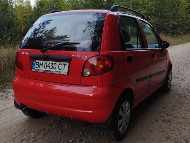 Червоний Деу Матіз, об'ємом двигуна 0.8 л та пробігом 175 тис. км за 1900 $, фото 2 на Automoto.ua