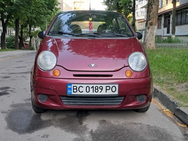 Красный Дэу Матиз, объемом двигателя 1 л и пробегом 120 тыс. км за 1700 $, фото 1 на Automoto.ua