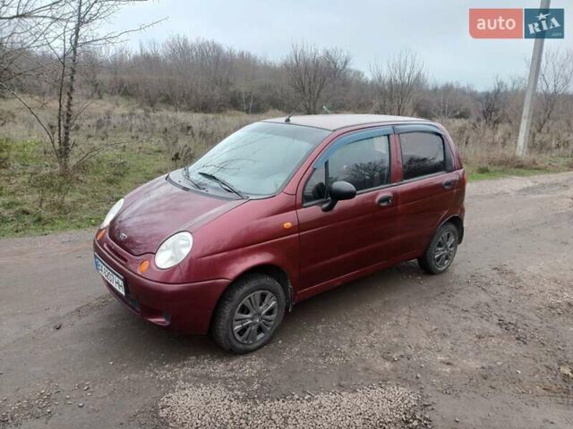 Червоний Деу Матіз, об'ємом двигуна 0.8 л та пробігом 186 тис. км за 2650 $, фото 2 на Automoto.ua