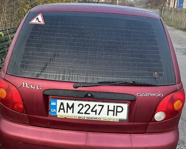 Червоний Деу Матіз, об'ємом двигуна 0.8 л та пробігом 96 тис. км за 2300 $, фото 6 на Automoto.ua