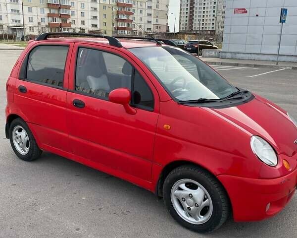 Червоний Деу Матіз, об'ємом двигуна 0.8 л та пробігом 131 тис. км за 2450 $, фото 14 на Automoto.ua