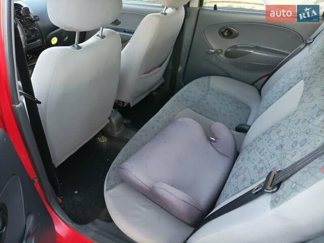 Красный Дэу Матиз, объемом двигателя 0.8 л и пробегом 209 тыс. км за 1850 $, фото 10 на Automoto.ua