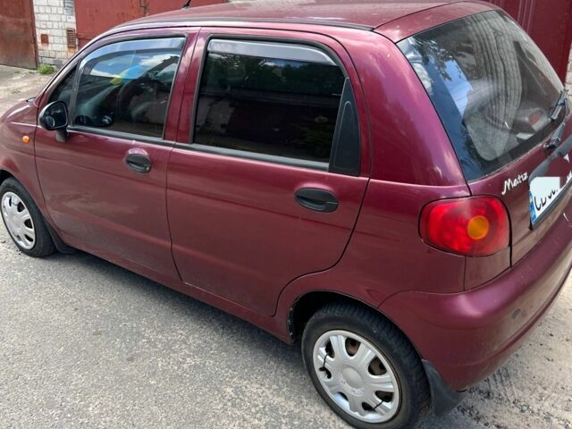 Червоний Деу Матіз, об'ємом двигуна 0.8 л та пробігом 180 тис. км за 2000 $, фото 2 на Automoto.ua