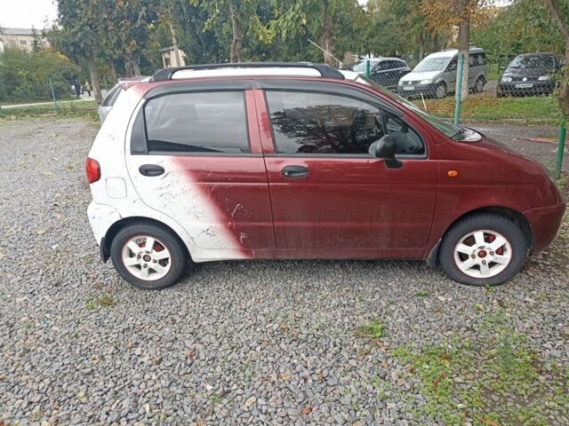 Червоний Деу Матіз, об'ємом двигуна 0.8 л та пробігом 113 тис. км за 2300 $, фото 1 на Automoto.ua