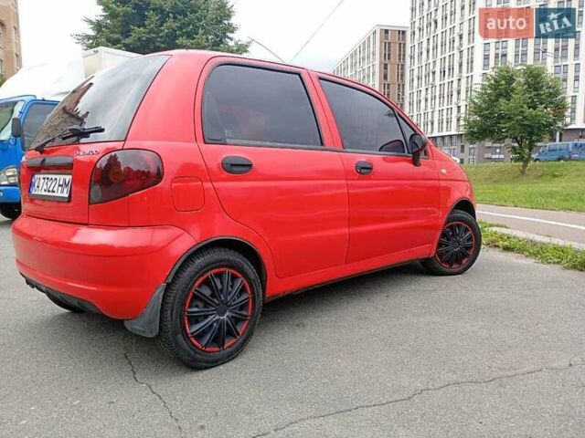 Красный Дэу Матиз, объемом двигателя 0.8 л и пробегом 97 тыс. км за 2800 $, фото 4 на Automoto.ua