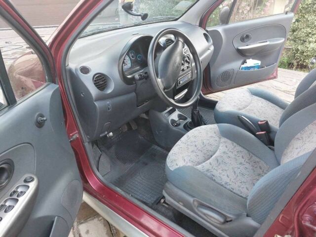 Красный Дэу Матиз, объемом двигателя 1 л и пробегом 70 тыс. км за 2700 $, фото 8 на Automoto.ua