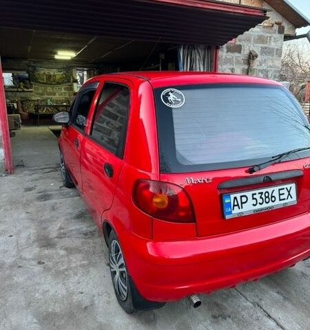 Червоний Деу Матіз, об'ємом двигуна 0.8 л та пробігом 200 тис. км за 1928 $, фото 1 на Automoto.ua