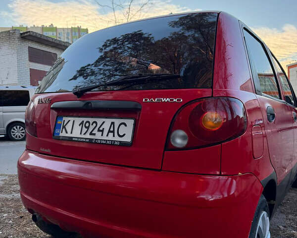 Красный Дэу Матиз, объемом двигателя 0.8 л и пробегом 180 тыс. км за 1950 $, фото 6 на Automoto.ua