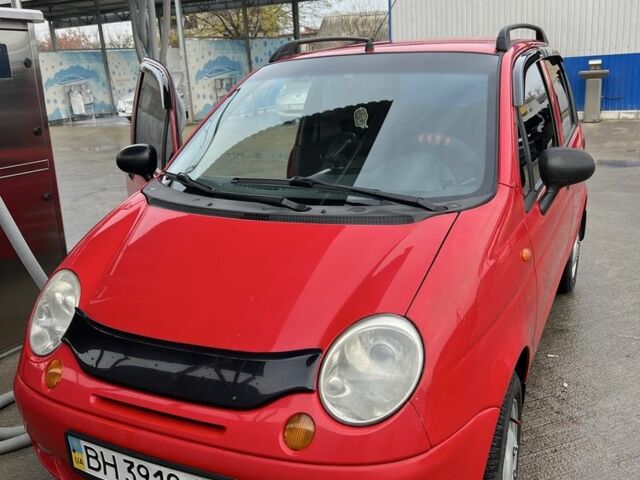 Красный Дэу Матиз, объемом двигателя 0.8 л и пробегом 1 тыс. км за 2600 $, фото 2 на Automoto.ua