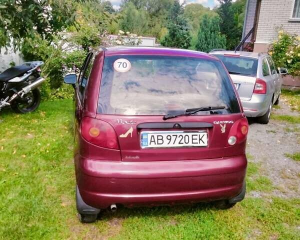 Красный Дэу Матиз, объемом двигателя 0.8 л и пробегом 130 тыс. км за 2800 $, фото 4 на Automoto.ua