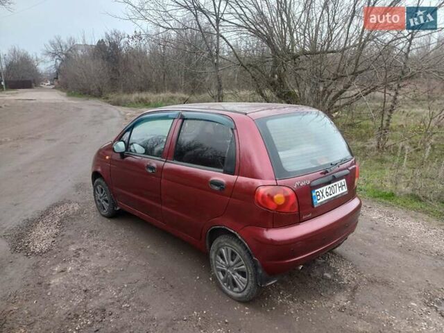 Червоний Деу Матіз, об'ємом двигуна 0.8 л та пробігом 186 тис. км за 2650 $, фото 9 на Automoto.ua