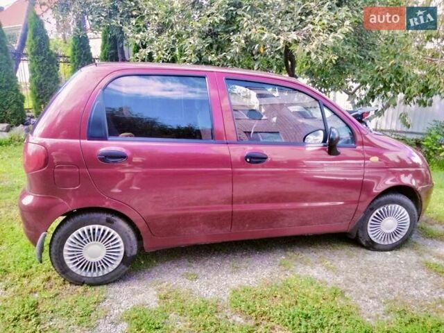 Красный Дэу Матиз, объемом двигателя 0.8 л и пробегом 130 тыс. км за 2800 $, фото 12 на Automoto.ua