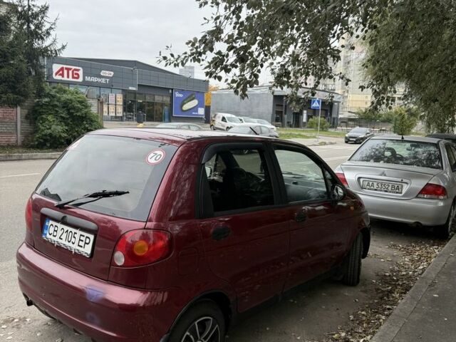 Червоний Деу Матіз, об'ємом двигуна 0.8 л та пробігом 145 тис. км за 2350 $, фото 1 на Automoto.ua