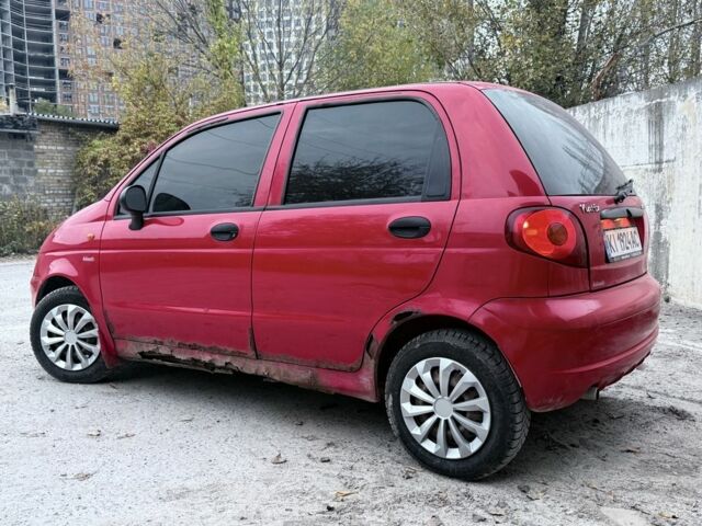 Красный Дэу Матиз, объемом двигателя 0.8 л и пробегом 180 тыс. км за 1750 $, фото 3 на Automoto.ua