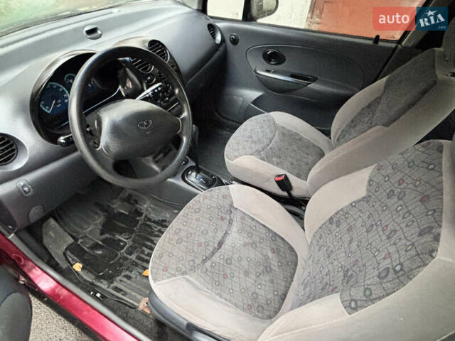 Червоний Деу Матіз, об'ємом двигуна 0.8 л та пробігом 142 тис. км за 2400 $, фото 12 на Automoto.ua