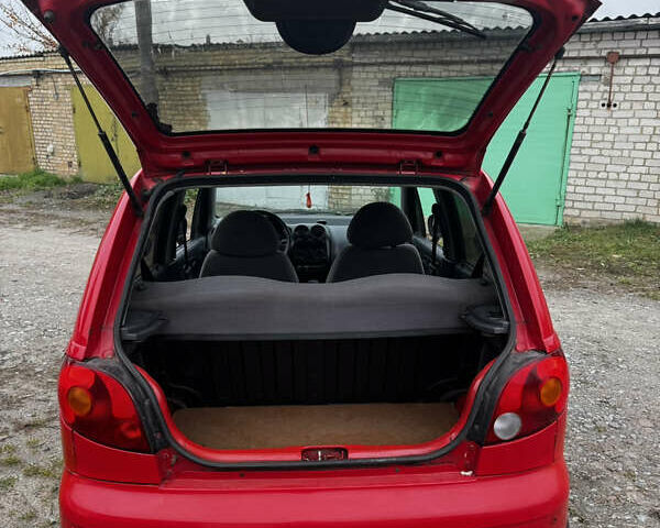 Червоний Деу Матіз, об'ємом двигуна 0.8 л та пробігом 210 тис. км за 2100 $, фото 6 на Automoto.ua