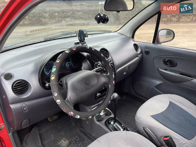 Красный Дэу Матиз, объемом двигателя 0.8 л и пробегом 120 тыс. км за 2850 $, фото 5 на Automoto.ua