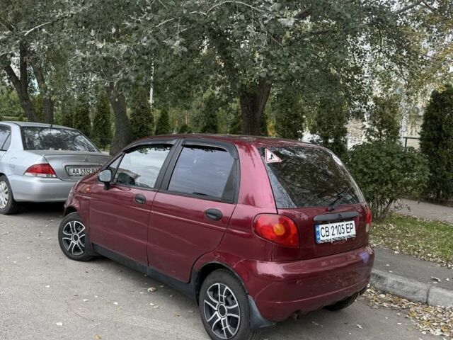 Червоний Деу Матіз, об'ємом двигуна 0.8 л та пробігом 145 тис. км за 2350 $, фото 4 на Automoto.ua