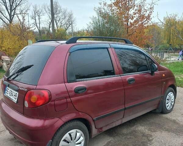 Красный Дэу Матиз, объемом двигателя 0.8 л и пробегом 158 тыс. км за 2900 $, фото 4 на Automoto.ua