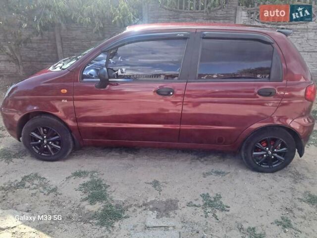 Красный Дэу Матиз, объемом двигателя 0.8 л и пробегом 181 тыс. км за 2600 $, фото 6 на Automoto.ua