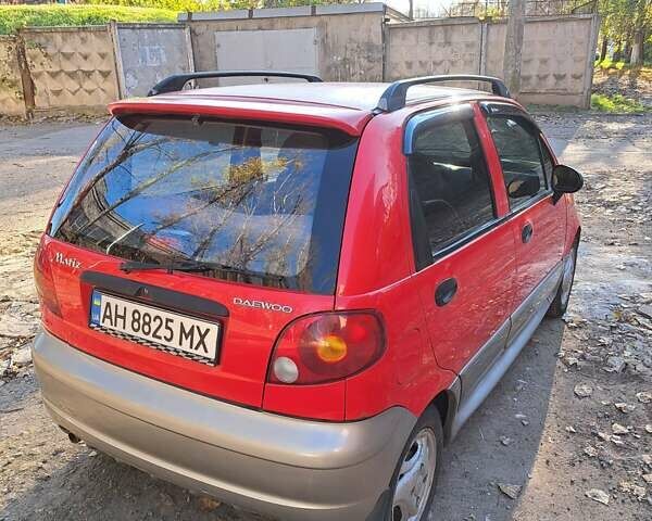 Червоний Деу Матіз, об'ємом двигуна 1 л та пробігом 100 тис. км за 1700 $, фото 3 на Automoto.ua