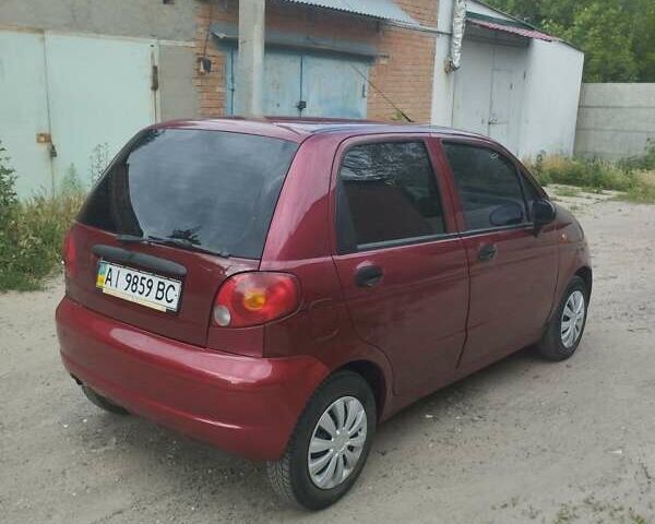 Красный Дэу Матиз, объемом двигателя 0.8 л и пробегом 125 тыс. км за 1800 $, фото 8 на Automoto.ua