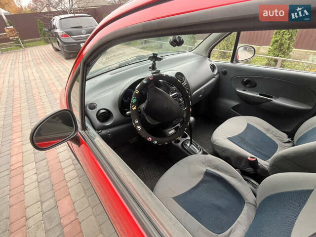 Красный Дэу Матиз, объемом двигателя 0.8 л и пробегом 129 тыс. км за 2650 $, фото 4 на Automoto.ua