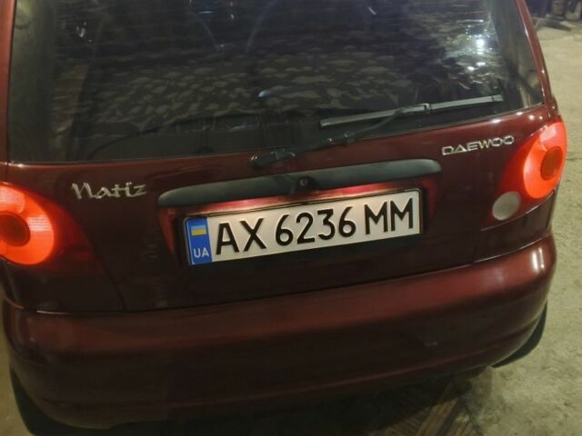 Червоний Деу Матіз, об'ємом двигуна 0.8 л та пробігом 178 тис. км за 2800 $, фото 5 на Automoto.ua