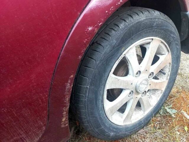 Красный Дэу Матиз, объемом двигателя 0.8 л и пробегом 121 тыс. км за 3000 $, фото 1 на Automoto.ua