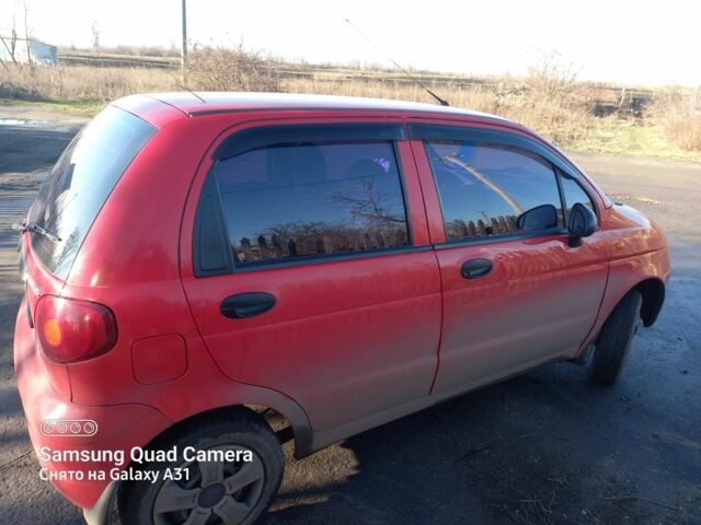 Червоний Деу Матіз, об'ємом двигуна 0.8 л та пробігом 187 тис. км за 1890 $, фото 12 на Automoto.ua